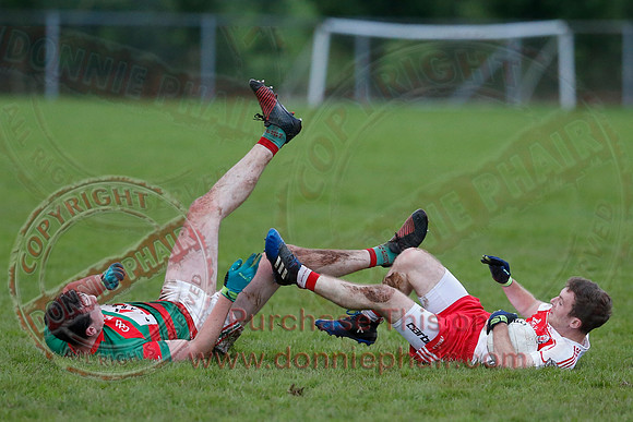Lisnaskea (2-10) V St. Pat's Donagh (2-09) in Intermediate GAA Football Championship Play Off Semi-Final.
