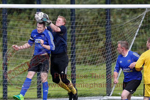 Maguiresbridge (1) V Caledon Rovers (3) in Irish Junior Cup.