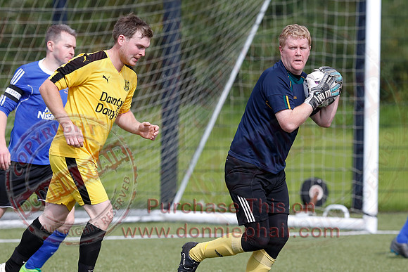 Maguiresbridge (1) V Caledon Rovers (3) in Irish Junior Cup.