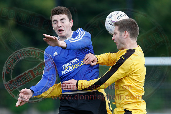 Maguiresbridge (1) V Caledon Rovers (3) in Irish Junior Cup.