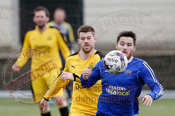 Maguiresbridge (1) V Caledon Rovers (3) in Irish Junior Cup.