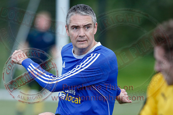 Maguiresbridge (1) V Caledon Rovers (3) in Irish Junior Cup.