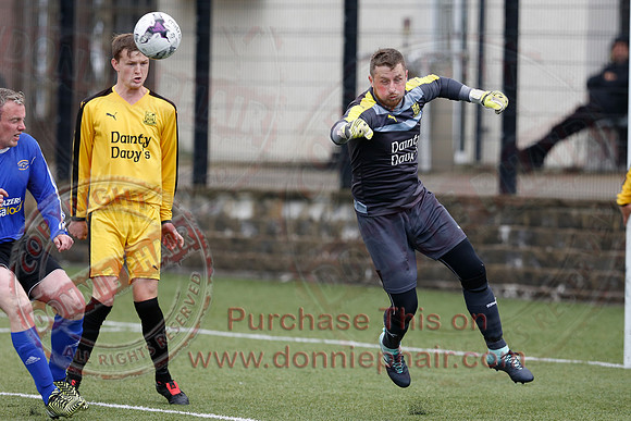 Maguiresbridge (1) V Caledon Rovers (3) in Irish Junior Cup.
