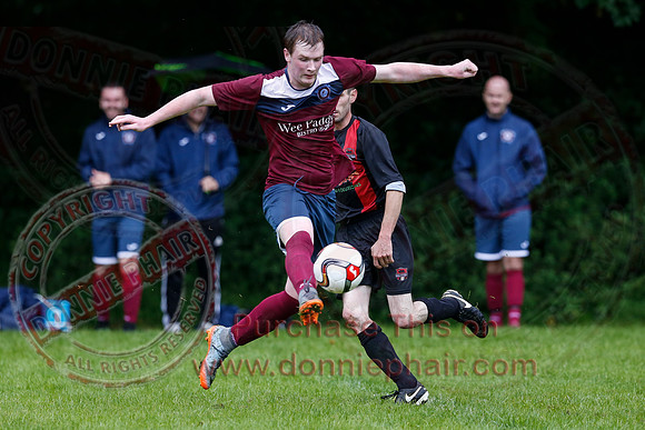 Fivemiletown Reserve (0) V Knockmenagh (6) in IFA Junior Cup Round One.
