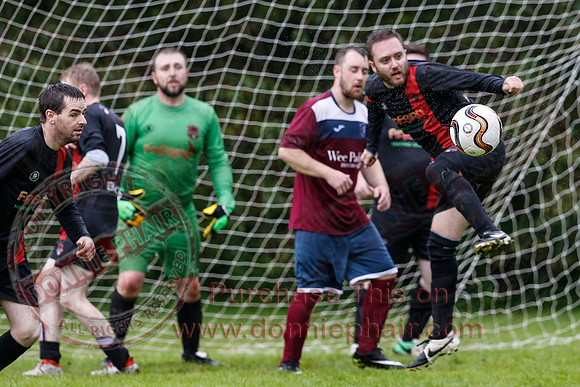 Fivemiletown Reserve (0) V Knockmenagh (6) in IFA Junior Cup Round One.