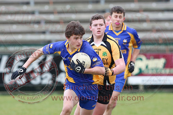 Enniskillen Gaels (4-11) V Erne Gaels (1-9) in Minor GAA Football League Section A