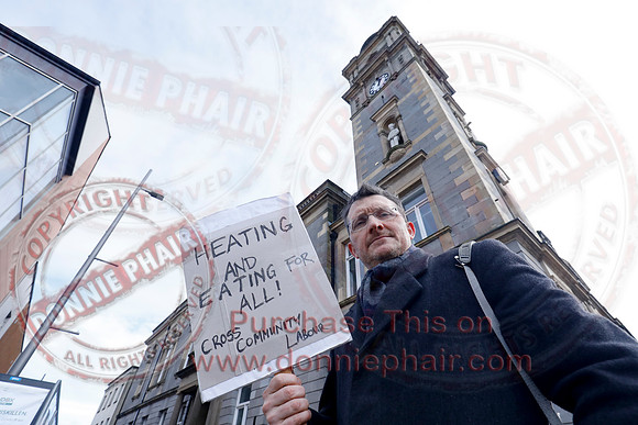 Independent Councillors Protest over Censorship outside Enniskillen Townhall-4