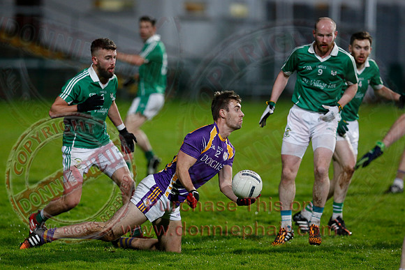 Derrygonnelly (2-15) V Roslea (0-10) in Senior GAA Football Championship Semi-Final