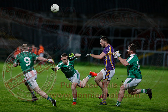 Derrygonnelly (2-15) V Roslea (0-10) in Senior GAA Football Championship Semi-Final