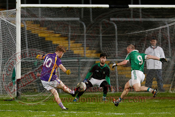 Derrygonnelly (2-15) V Roslea (0-10) in Senior GAA Football Championship Semi-Final