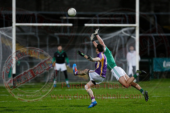 Derrygonnelly (2-15) V Roslea (0-10) in Senior GAA Football Championship Semi-Final