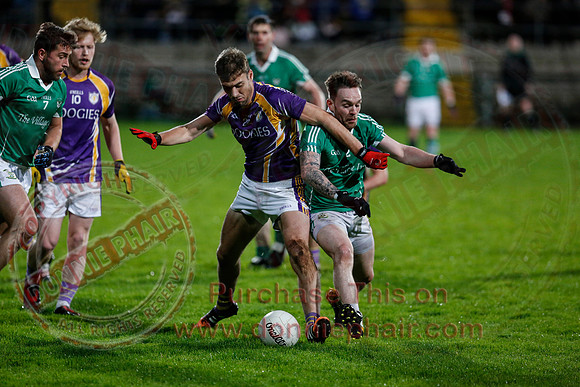 Derrygonnelly (2-15) V Roslea (0-10) in Senior GAA Football Championship Semi-Final
