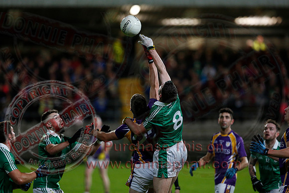 Derrygonnelly (2-15) V Roslea (0-10) in Senior GAA Football Championship Semi-Final