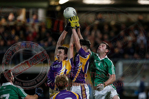 Derrygonnelly (2-15) V Roslea (0-10) in Senior GAA Football Championship Semi-Final