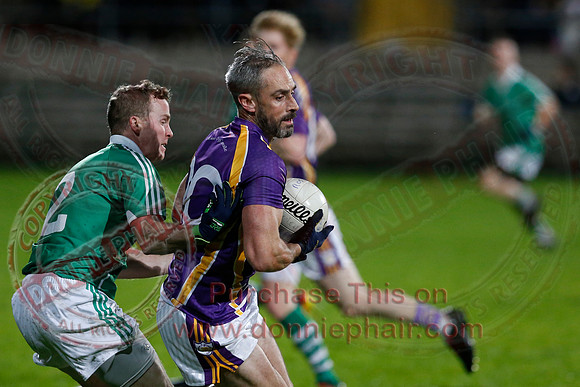 Derrygonnelly (2-15) V Roslea (0-10) in Senior GAA Football Championship Semi-Final