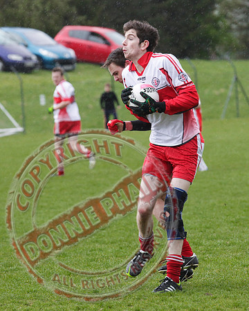 St. Pat's Donagh V Belnaleck in Senior GAA League Football.