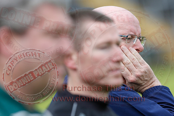 Derrygonnelly Harps (1-8) V Teemore Shamrocks (0-04) in U16 GAA Football Championship Final.