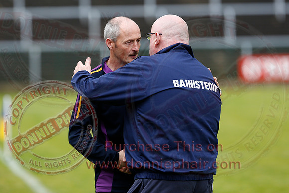 Derrygonnelly Harps (1-8) V Teemore Shamrocks (0-04) in U16 GAA Football Championship Final.