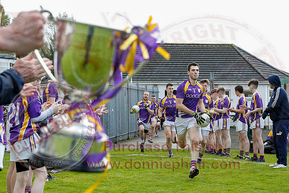 Derrygonnelly Harps (0-15) V Devenish (0-08) in Senior GAA Football Championship Final.