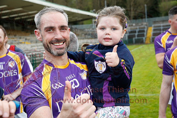 Derrygonnelly Harps (0-15) V Devenish (0-08) in Senior GAA Football Championship Final.