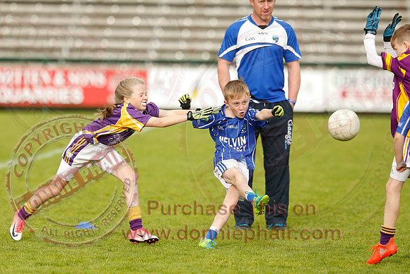 Youngster Playing Football during half-time.-5