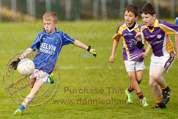 Youngster Playing Football during half-time.-3