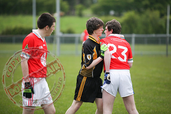 Newtownbutler V Coa in Minor GAA Division 5 Final held in Brookeborough.