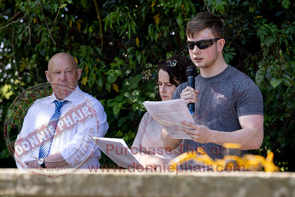 Annual Famine Commemoration in the Bully's Acre Graveyard, Scotshouse road, Clones -23