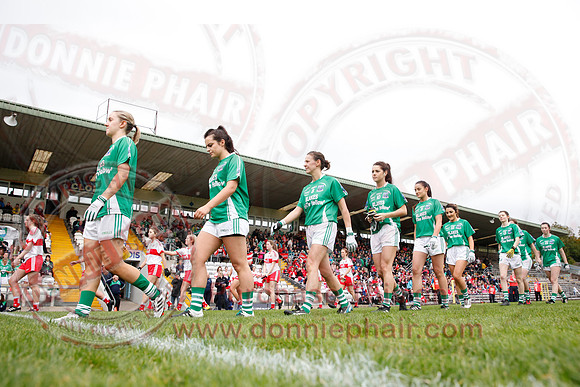 Fermanagh (2-09) V Derry (0-11) in All Ireland Ladies Junior Championship Final Replay.