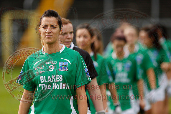 Fermanagh (2-09) V Derry (0-11) in All Ireland Ladies Junior Championship Final Replay.