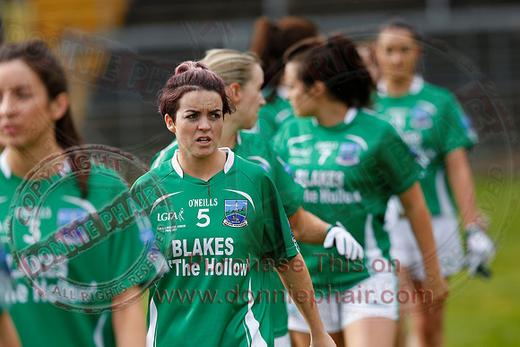 Fermanagh (2-09) V Derry (0-11) in All Ireland Ladies Junior Championship Final Replay.