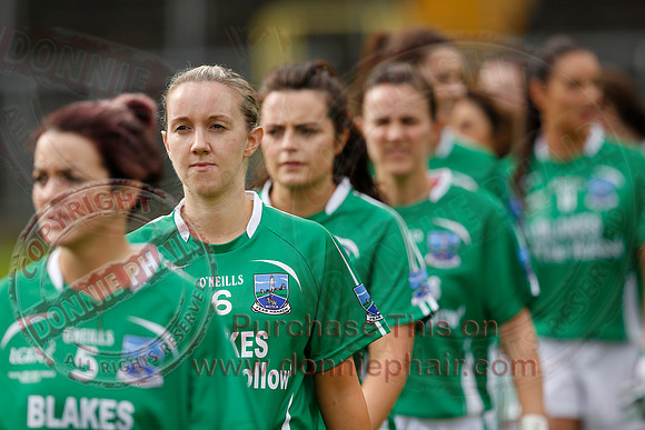 Fermanagh (2-09) V Derry (0-11) in All Ireland Ladies Junior Championship Final Replay.