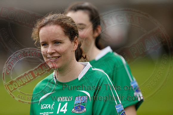 Fermanagh (2-09) V Derry (0-11) in All Ireland Ladies Junior Championship Final Replay.