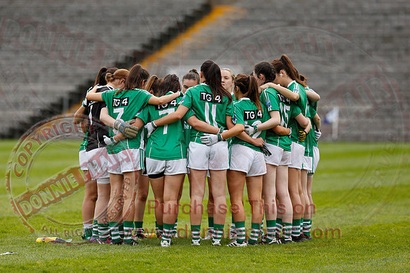 Fermanagh (2-09) V Derry (0-11) in All Ireland Ladies Junior Championship Final Replay.