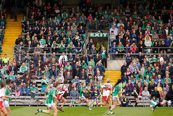 Fermanagh (2-09) V Derry (0-11) in All Ireland Ladies Junior Championship Final Replay.