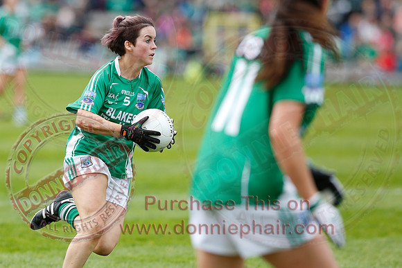 Fermanagh (2-09) V Derry (0-11) in All Ireland Ladies Junior Championship Final Replay.