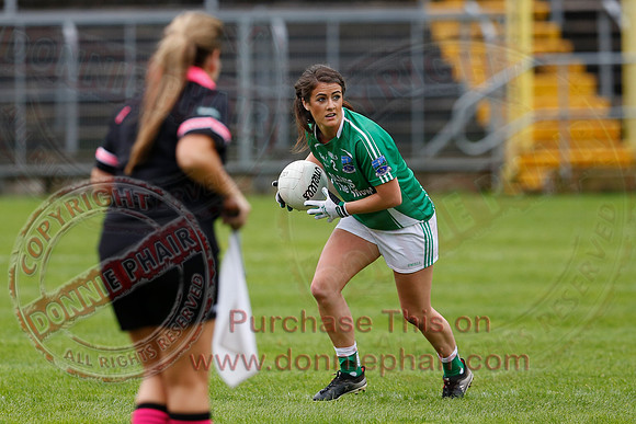 Fermanagh (2-09) V Derry (0-11) in All Ireland Ladies Junior Championship Final Replay.