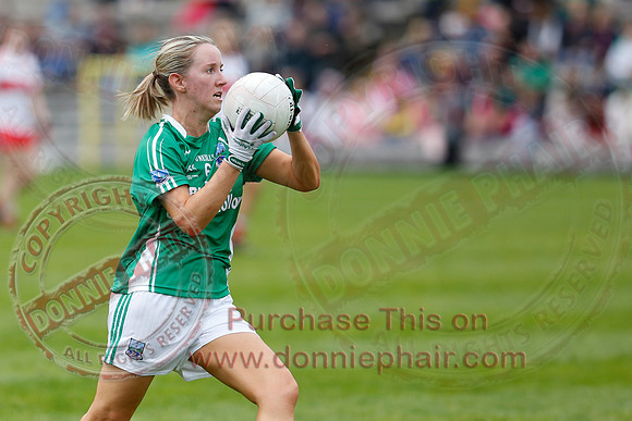 Fermanagh (2-09) V Derry (0-11) in All Ireland Ladies Junior Championship Final Replay.