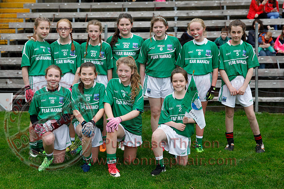 Fermanagh (2-09) V Derry (0-11) in All Ireland Ladies Junior Championship Final Replay.