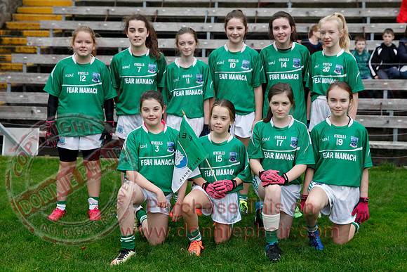 Fermanagh (2-09) V Derry (0-11) in All Ireland Ladies Junior Championship Final Replay.