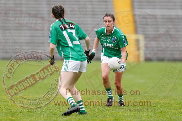 Fermanagh (2-09) V Derry (0-11) in All Ireland Ladies Junior Championship Final Replay.
