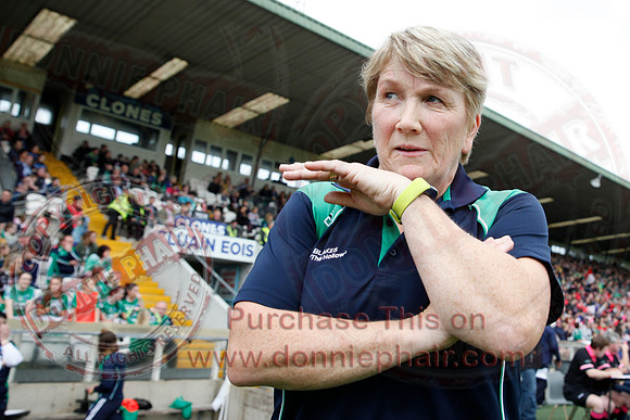 Fermanagh (2-09) V Derry (0-11) in All Ireland Ladies Junior Championship Final Replay.