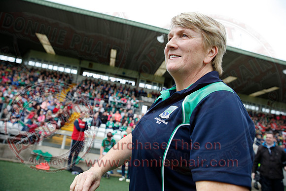 Fermanagh (2-09) V Derry (0-11) in All Ireland Ladies Junior Championship Final Replay.