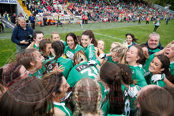 Fermanagh (2-09) V Derry (0-11) in All Ireland Ladies Junior Championship Final Replay.