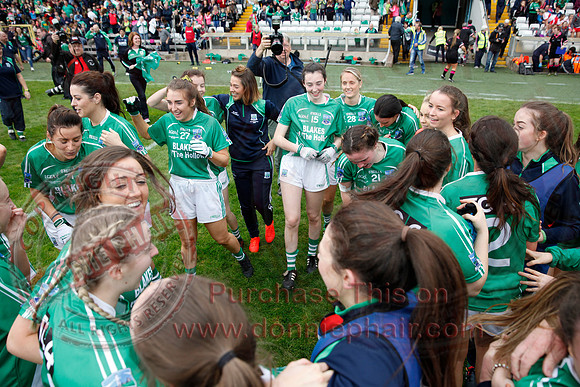 Fermanagh (2-09) V Derry (0-11) in All Ireland Ladies Junior Championship Final Replay.