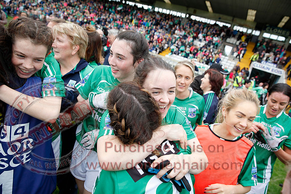 Fermanagh (2-09) V Derry (0-11) in All Ireland Ladies Junior Championship Final Replay.