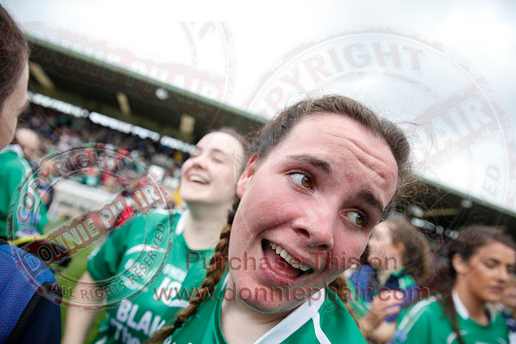 Fermanagh (2-09) V Derry (0-11) in All Ireland Ladies Junior Championship Final Replay.