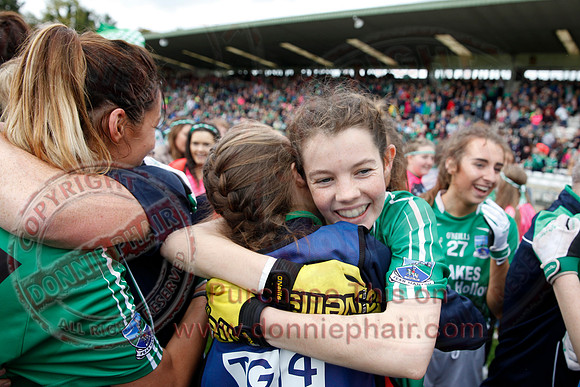 Fermanagh (2-09) V Derry (0-11) in All Ireland Ladies Junior Championship Final Replay.