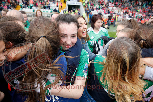 Fermanagh (2-09) V Derry (0-11) in All Ireland Ladies Junior Championship Final Replay.