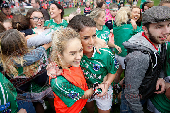 Fermanagh (2-09) V Derry (0-11) in All Ireland Ladies Junior Championship Final Replay.